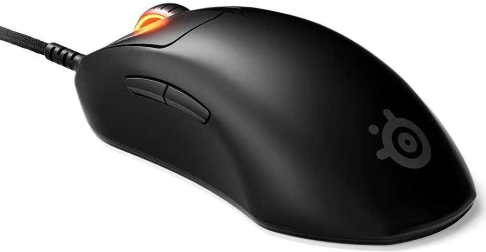 Мышь SteelSeries Prime Mini USB, игровая, оптическая, проводная, USB, черный [62421]